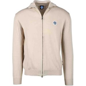 North Sails, Heren, Truien, Beige, Maat: S Katoen,