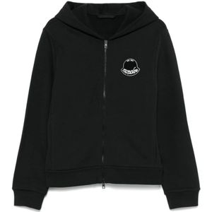 Moncler, Heren, Sweatshirts & Hoodies, Grijs, Maat: S