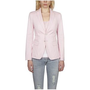 Dsquared2 Blazer , Pink , Dames , Maat: 2XS