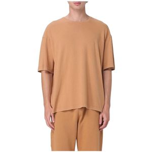 Champion, Heren, Tops, Oranje, Maat: M Katoen,