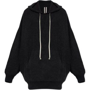 Rick Owens, Heren, Truien, Zwart, Maat: L Wol,