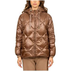 Max Mara, Dames, Jassen, Bruin, Maat: M Polyamide,