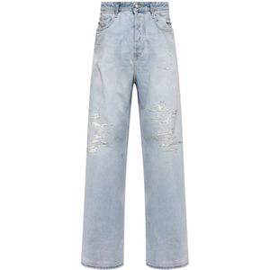 Diesel, Heren, Jeans, Blauw, Maat: W29 L32 Katoen,