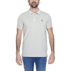 U.s. Polo Assn., Heren, Tops, Grijs, Maat: M Katoen,