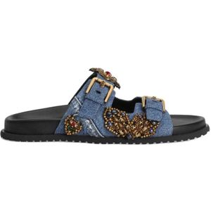 Dolce & Gabbana, Dames, Schoenen, Blauw, Maat: 36 EU