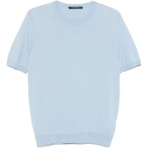 Tagliatore, Heren, Tops, Blauw, Maat: M