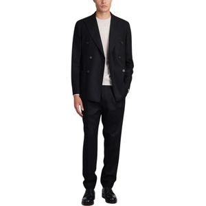 Santaniello, Heren, Pakken, Zwart, Maat: S