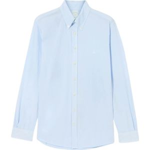 Brooks Brothers, Heren, Overhemden, Blauw, Maat: M Katoen,