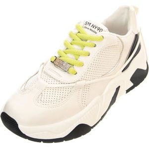 Steve Madden, Dames, Schoenen, Wit, Maat: 38 EU Leer,