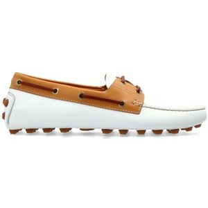 Tod's Leren mocassins , White , Dames , Maat: 38 EU