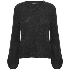 Soaked in Luxury - Cardigan - Zwart - Wol