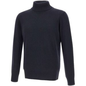 Kangra, Heren, Truien, Blauw, Maat: S Wol,