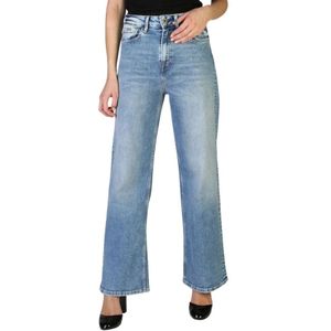 Pepe Jeans - Lexa-Sky-High 5-Pocket Jeans - Effen - Katoenmix