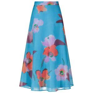 Luisa Cerano, Dames, Rokken, Veelkleurig, Maat: XL Zijde,