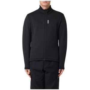Colmar - Thermische Sweater met Rits - Zwart - Fleece