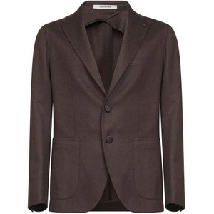 Tagliatore, Heren, Jassen, Bruin, Maat: L Wol,