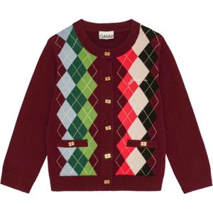 Ganni, Dames, Truien, Rood, Maat: XS