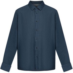 Rag & Bone, Heren, Overhemden, Blauw, Maat: L Katoen,