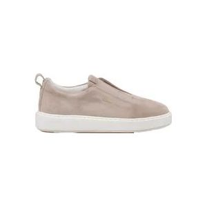 Santoni Sneakers , Beige , Dames , Maat: 37 1/2 EU