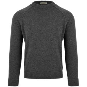 Filippo De Laurentiis, Heren, Truien, Grijs, Maat: S