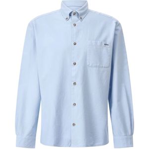 A.P.C. - Overhemd - Katoen - Blauw