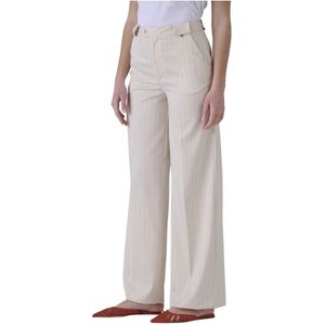 Kocca, Dames, Broeken, Beige, Maat: XS