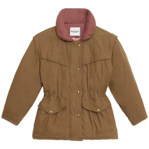 Isabel Marant, Dames, Jassen, Bruin, Maat: S Katoen,