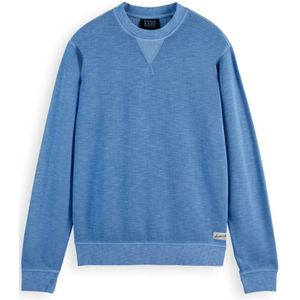 Scotch & Soda, Heren, Sweatshirts & Hoodies, Blauw, Maat: M