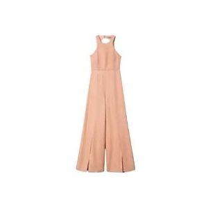 Twinset Lange Mouw Jumpsuit , Pink , Dames , Maat: M