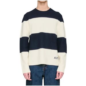 A.p.c., Heren, Truien, Veelkleurig, Maat: L Wol,