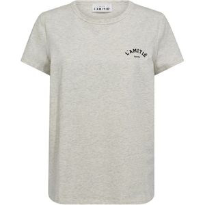 Haute L'Amitié, Dames, Tops, Grijs, Maat: XS Katoen,