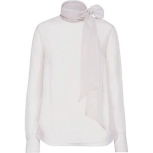 Brunello Cucinelli, Dames, Blouses & Shirts, Beige, Maat: S