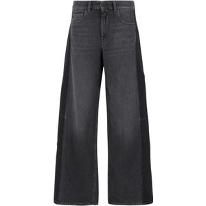 AG Jeans, Dames, Jeans, Grijs, Maat: W26 Katoen,