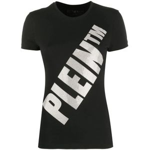 Philipp Plein, Dames, Tops, Zwart, Maat: XS