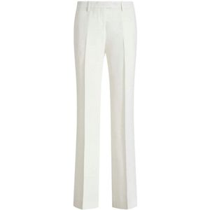Etro, Dames, Broeken, Wit, Maat: XL Viscose,
