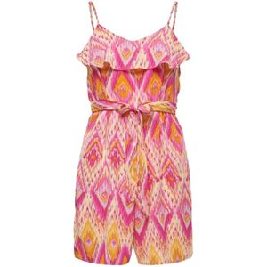 Only, Dames, Jumpsuits & Playsuits, Veelkleurig, Maat: M Poliester,