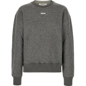 Alexander McQueen, Heren, Truien, Grijs, Maat: S Wol,