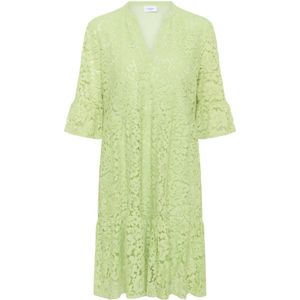 Saint Tropez, Dames, Jurken, Groen, Maat: L