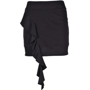 Dondup, Dames, Rokken, Zwart, Maat: S Katoen,