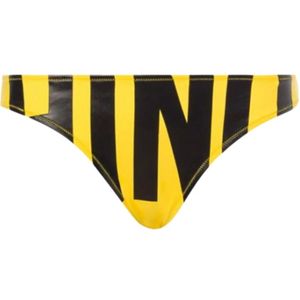 Moschino, Dames, Badkleding, Geel, Maat: S Polyamide,