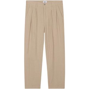 Obey, Heren, Broeken, Wit, Maat: W34 Linnen,