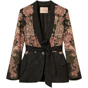 Twinset, Dames, Jassen, Veelkleurig, Maat: S