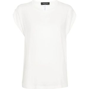 Fabiana Filippi, Dames, Tops, Wit, Maat: XS Viscose,