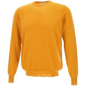 Filippo De Laurentiis, Heren, Truien, Geel, Maat: M Wol,