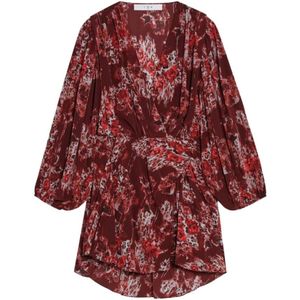 Iro, Dames, Jurken, Rood, Maat: L Viscose,