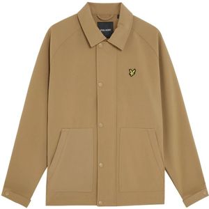 Lyle & Scott, Heren, Jassen, Beige, Maat: S