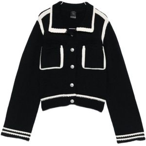 Pinko, Dames, Truien, Zwart, Maat: M