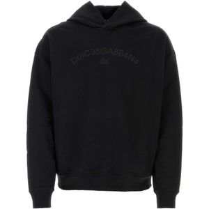 Dolce & Gabbana - Hoodie - Zwart - Katoen