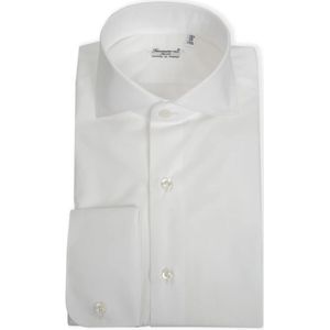 Finamore, Heren, Overhemden, Wit, Maat: 5XL