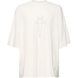 Rick Owens, Heren, Tops, Wit, Maat: ONE Size Katoen,